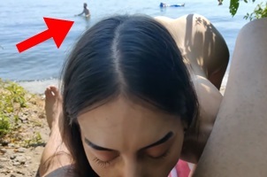 Loko ka sabi ng wag dito sa beach kita mo may naninilip